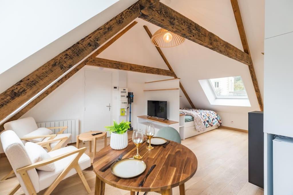 Apartment Elegant Au Coeur Lannion
